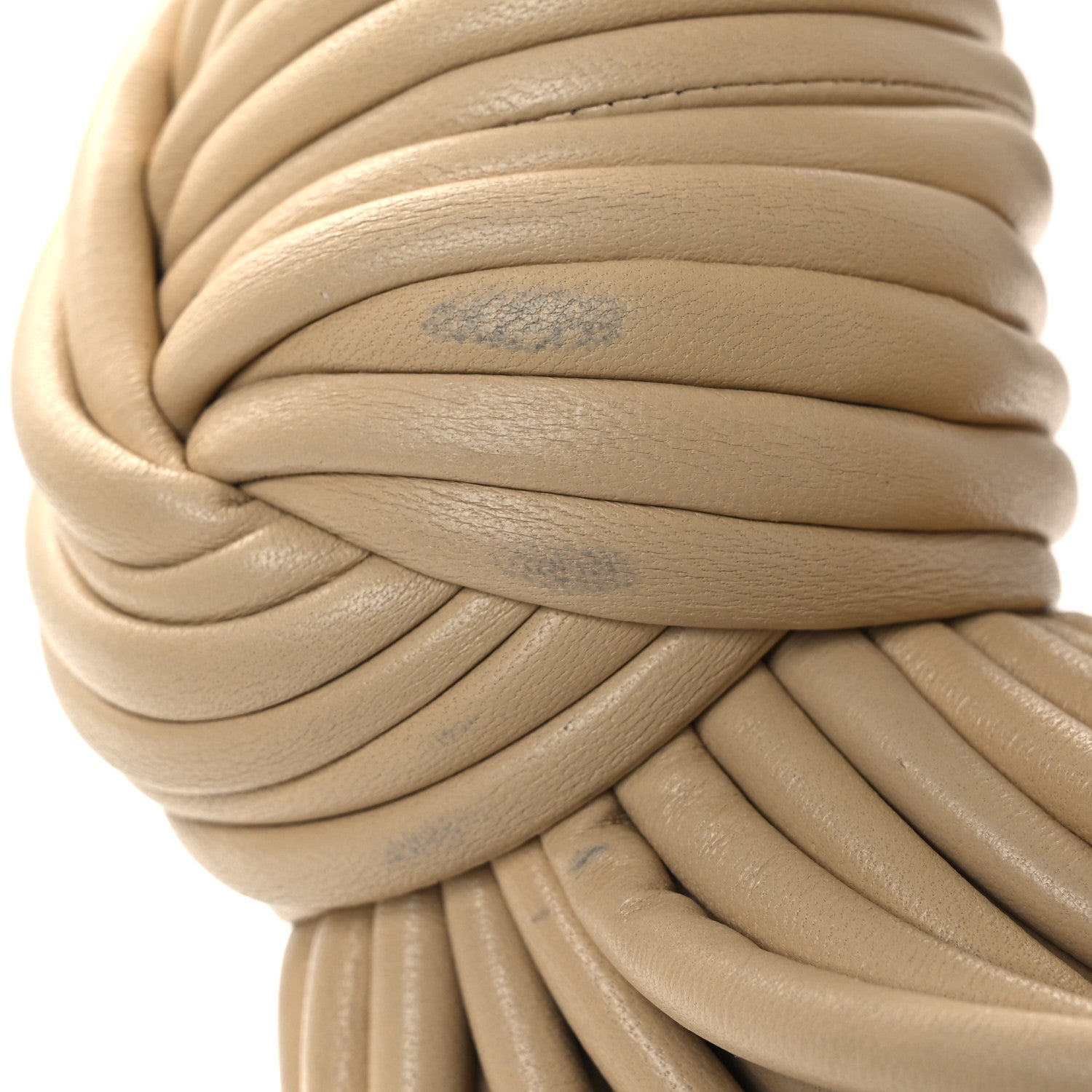 Bottega Veneta Nappa Mini Tubular Double Knot Porridge 10 of 10