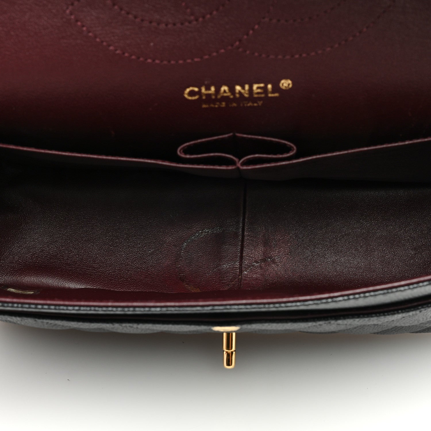 Chanel Caviar Quilted Jumbo Double Flap Black 5 of 12