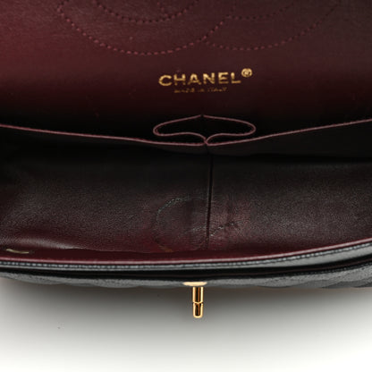 Chanel Caviar Quilted Jumbo Double Flap Black 5 of 12