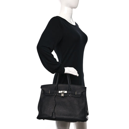 Hermes Togo Birkin 35 Black 2 of 14