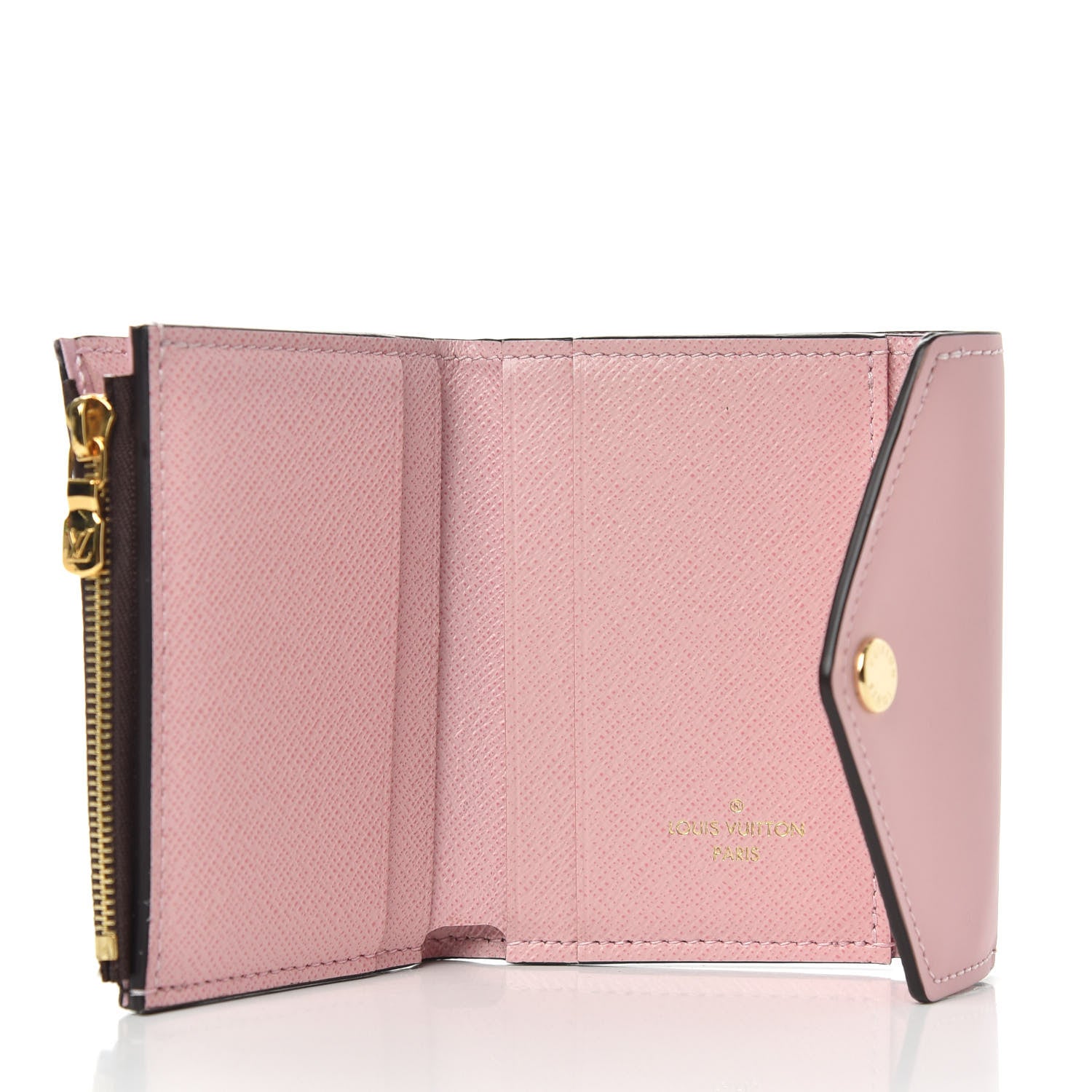 Louis Vuitton Monogram Zoe Wallet Rose Ballerine 5 of 6