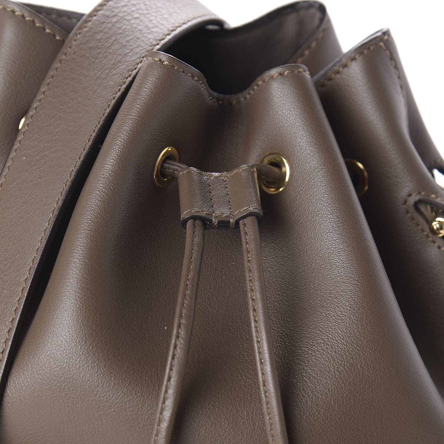 Fendi Vitello Grace Matte F is Fendi Grande Mon Tresor Bucket Bag Tortora 9 of 9