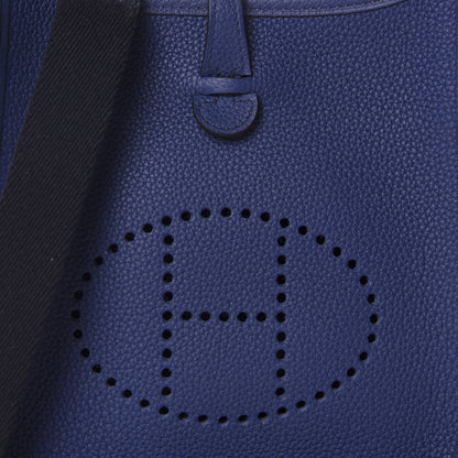 Hermes Taurillon Maurice Amazone Evelyne TPM Bleu Saphir Blue Indigo 10 of 11