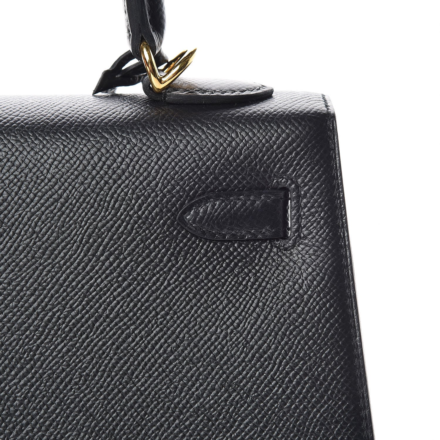 Hermes Epsom Kelly Sellier 25 Black 14 of 40