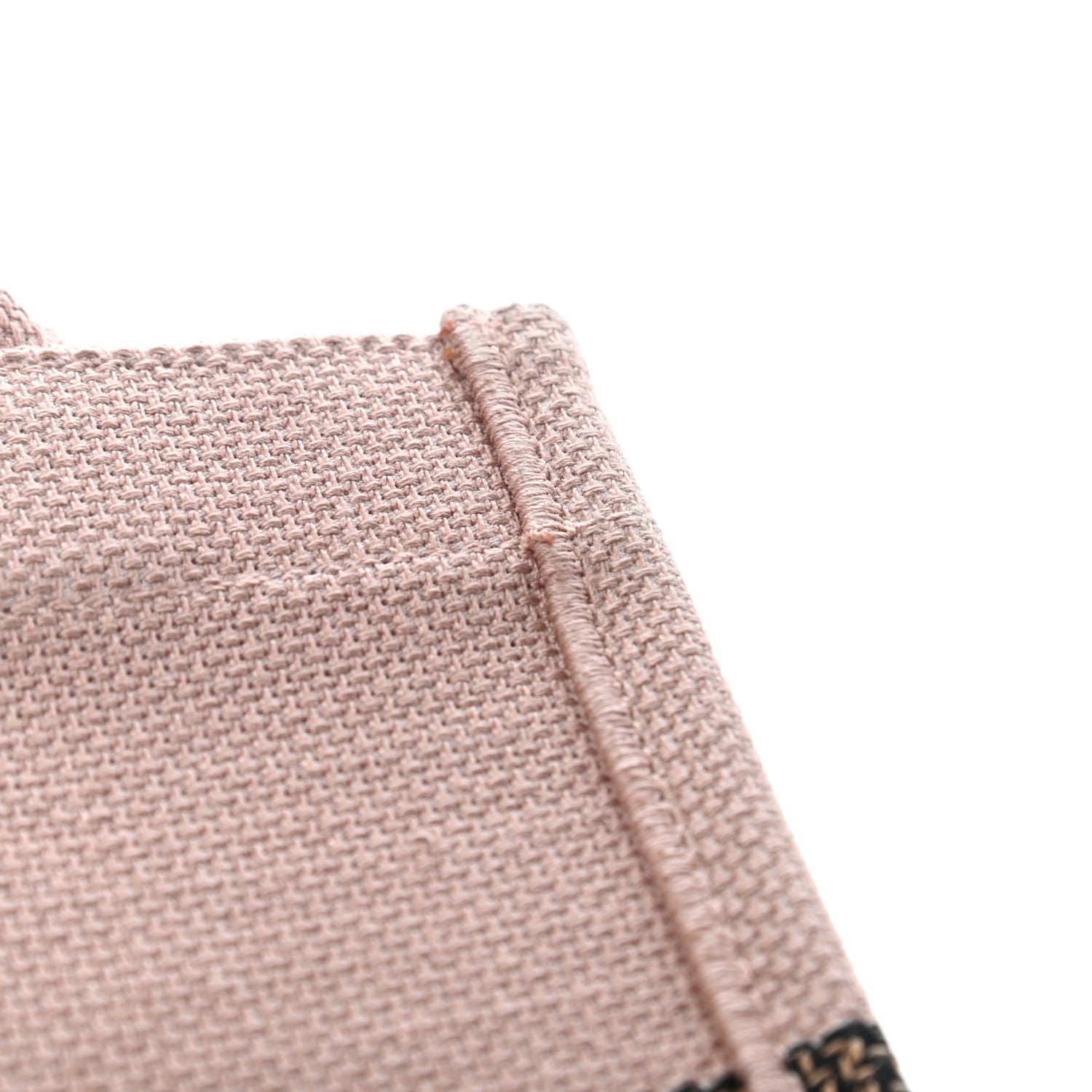 Christian Dior Canvas Embroidered Vertical Fleurs Bibliques Book Tote Pink Multicolor 8 of 13