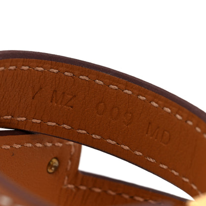 Hermes Swift O'Kelly Double Tour Bracelet T1 Gold 5 of 6