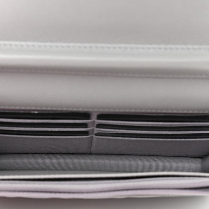 Chanel Caviar Quilted Wallet On Chain WOC Grey 5 of 12