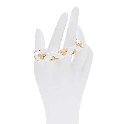 Louis Vuitton Resin Daily Monogram Bracelet S White 2 of 6
