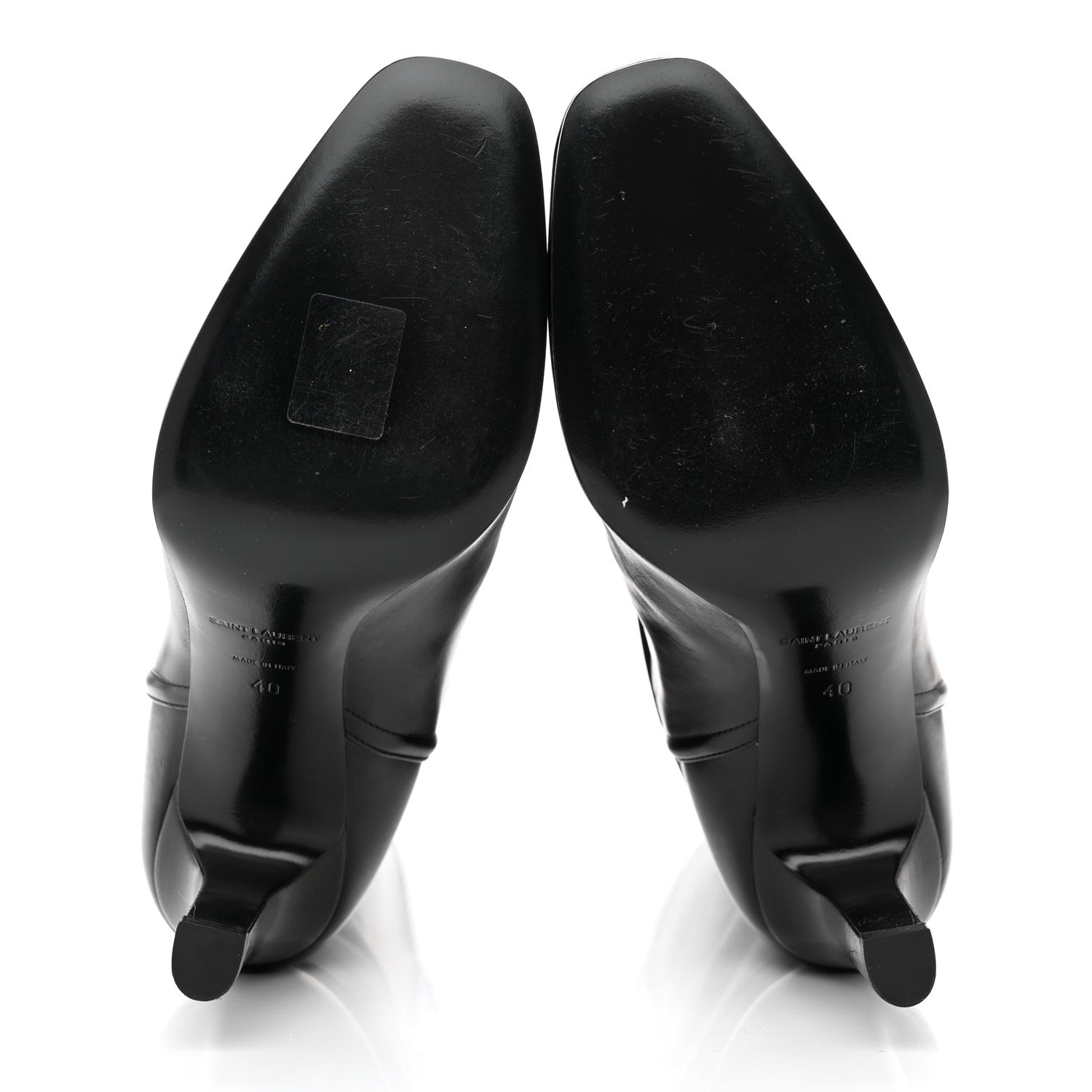 Saint Laurent Jane 90 Knee High Boots 40 Black 5 of 9