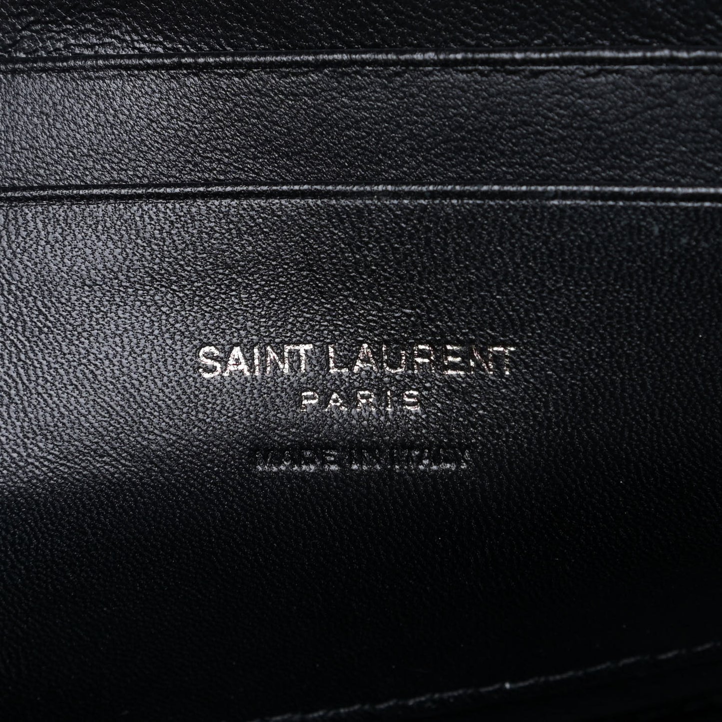 Grain De Poudre Matelasse Monogram Mini Lou Camera Bag Black