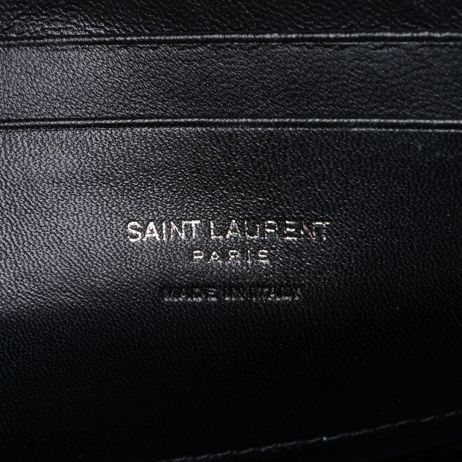Saint Laurent Grain De Poudre Matelasse Monogram Mini Lou Camera Bag Black 8 of 9