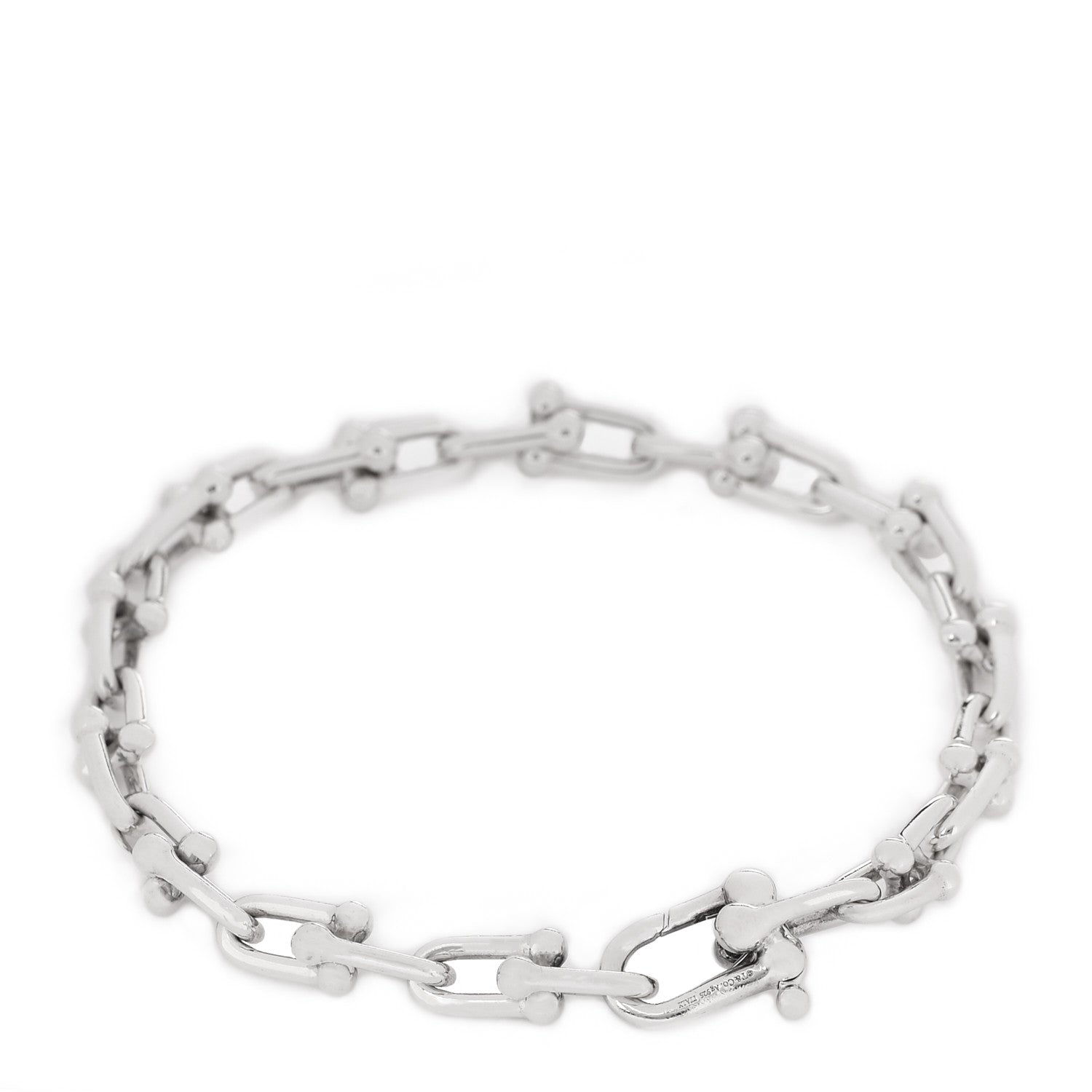 Tiffany Sterling Silver Small HardWear Link Bracelet 2 of 4