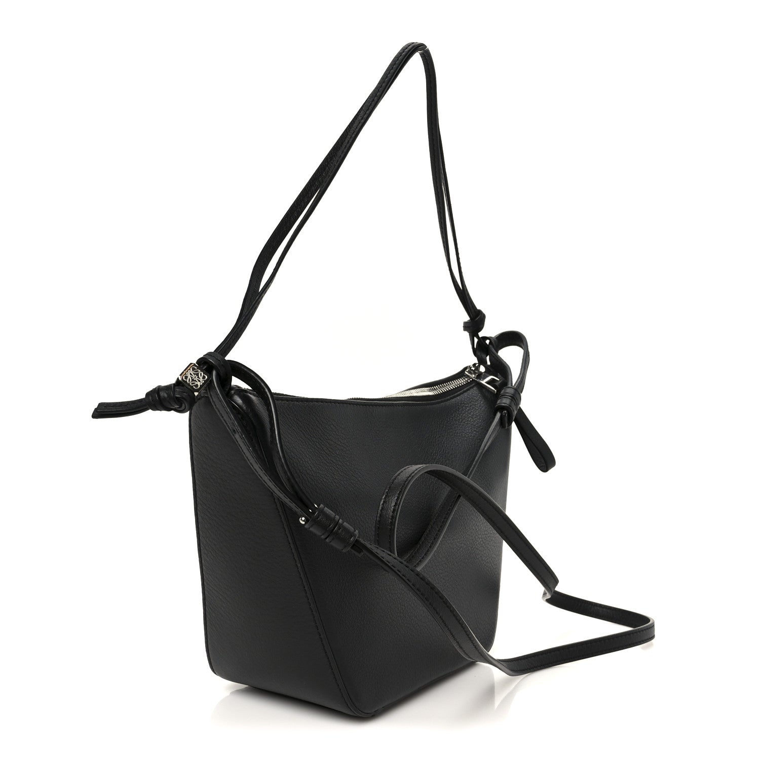 Loewe Calfskin Mini Hammock Hobo Black 3 of 10