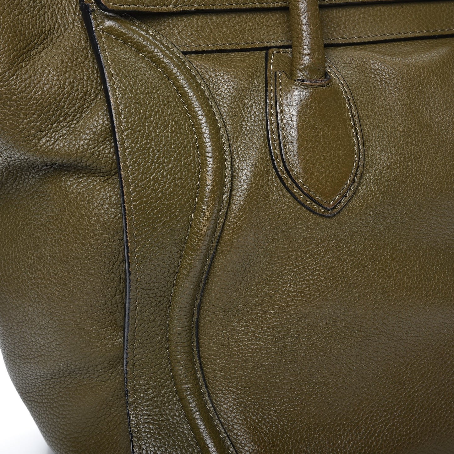 Drummed Calfskin Mini Luggage Jungle