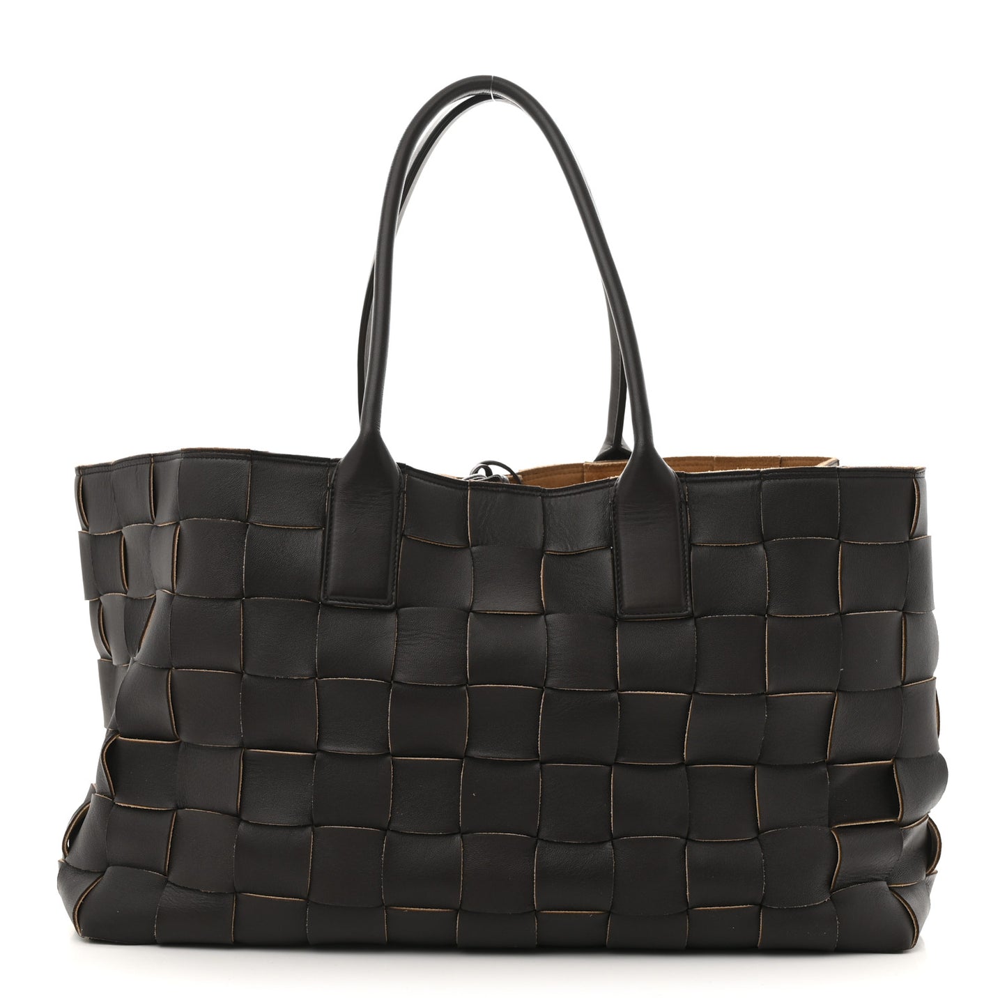Nappa Maxi Intrecciato Large Cabat Fondant