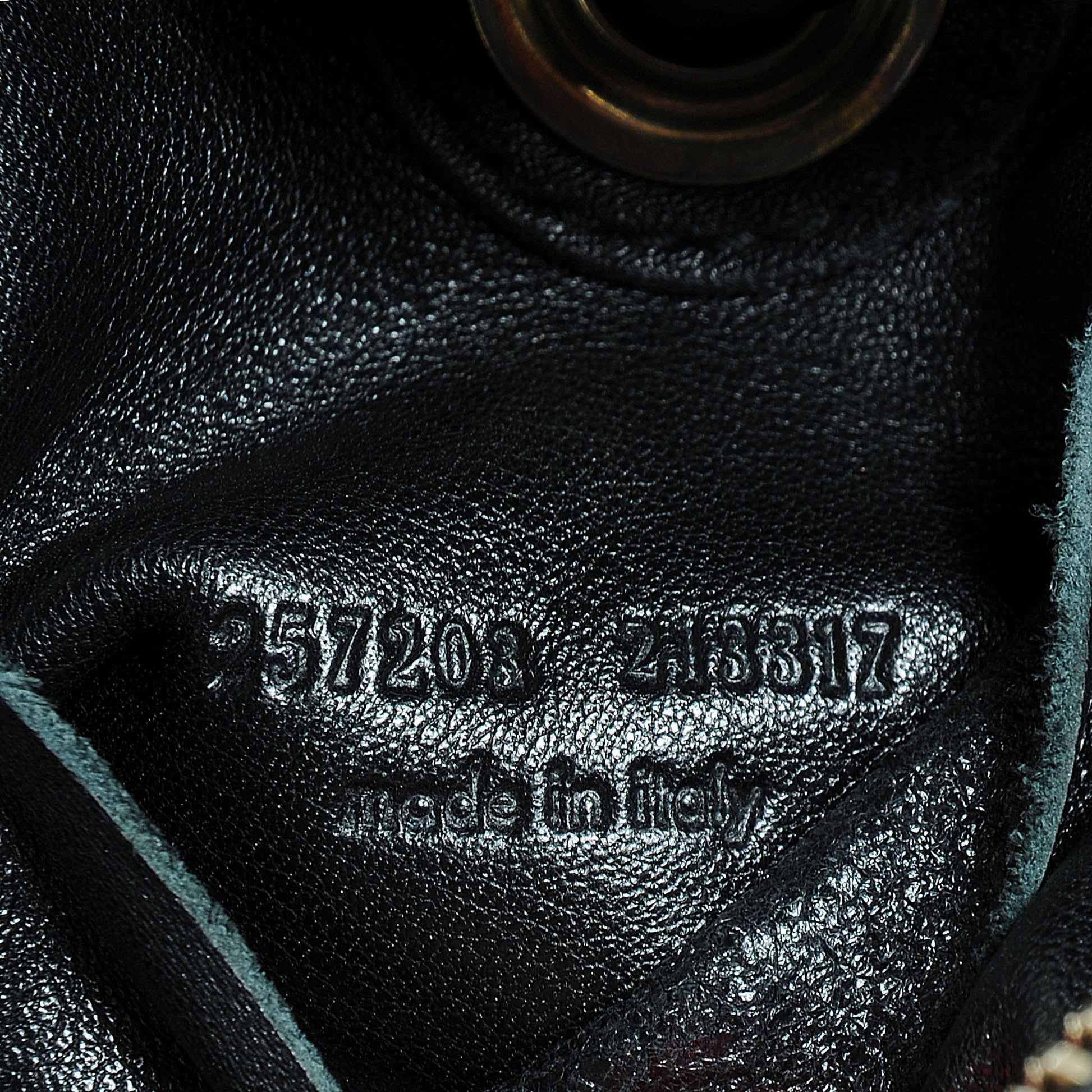 Saint Laurent Calfskin Lucky Chyc Boston Black 7 of 7