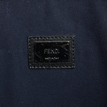 Fendi Vitello Elite Cuoio Monster Buggies Medium Roll Tote Mattone Black Multicolor Lavagna 6 of 9