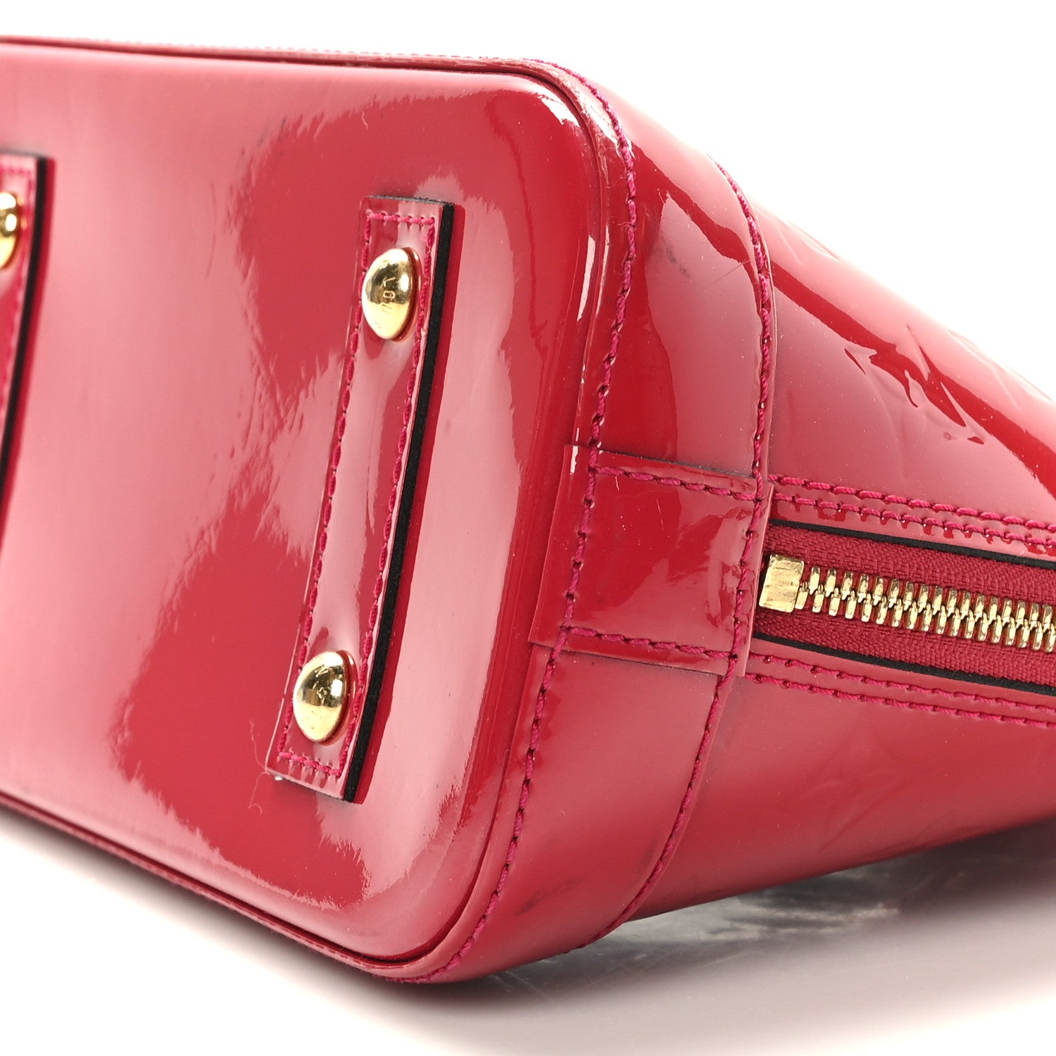Louis Vuitton Vernis Alma BB Rose Indien 8 of 8