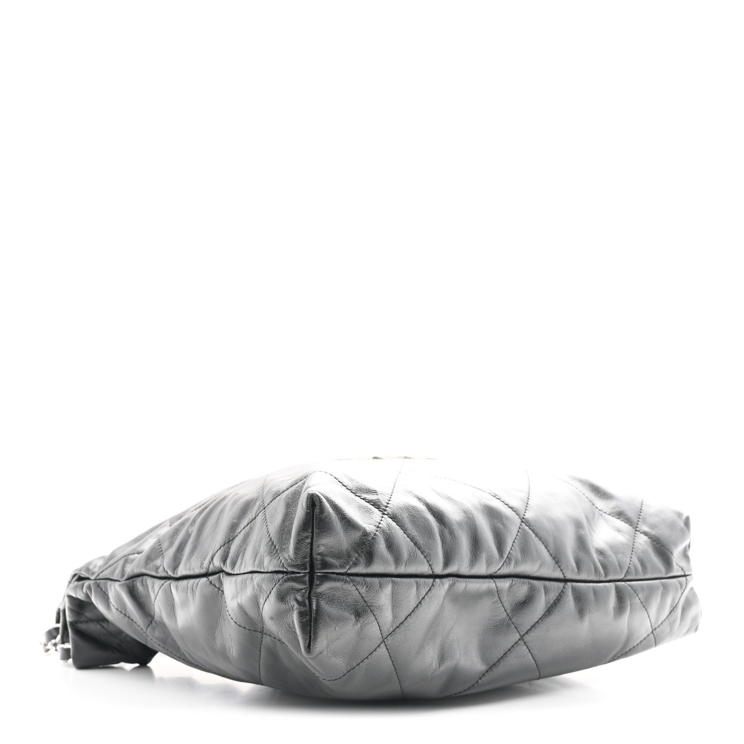 Chanel Shiny Calfskin Quilted Small Chanel 22 Black 5 of 12