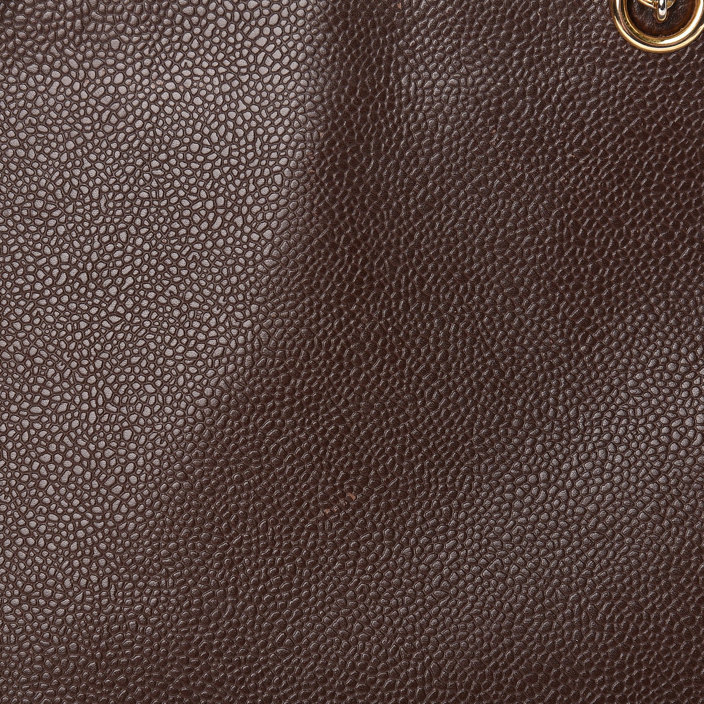 Caviar Shoulder Bag Brown