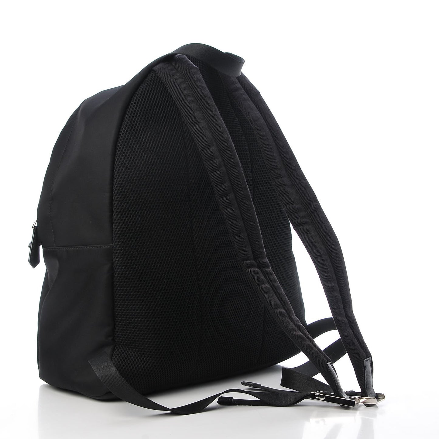 Nylon Vitello Elite Monster Eyes Rounded Backpack Black Yellow