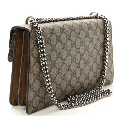 Gucci GG Supreme Monogram Small Dionysus Shoulder Bag Taupe 3 of 10