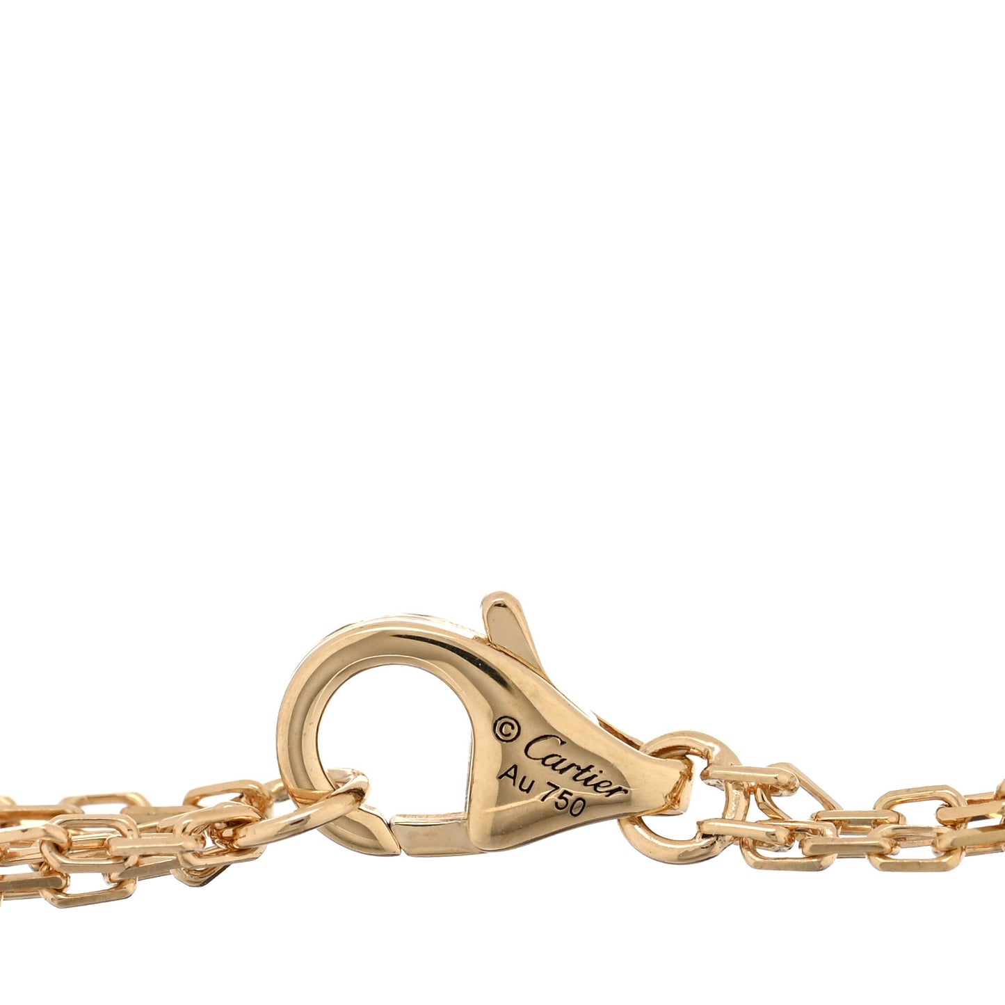 18K Yellow Gold Diamond Love Bracelet
