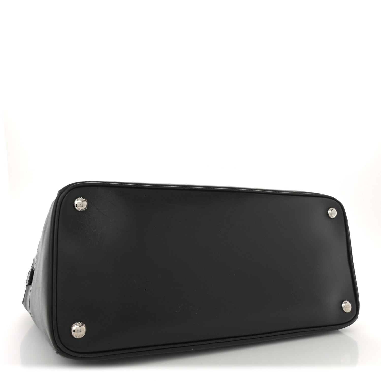 Prada Vitello Bowler Black 4 of 12