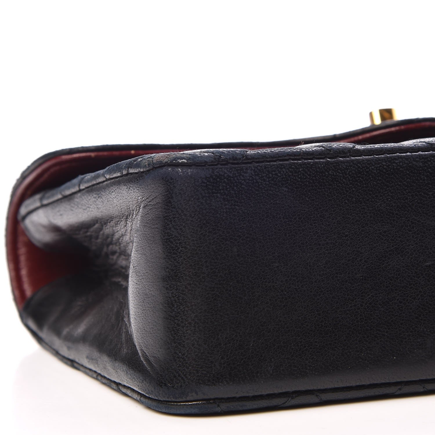 Chanel Lambskin Quilted Extra Mini Flap Black 9 of 10