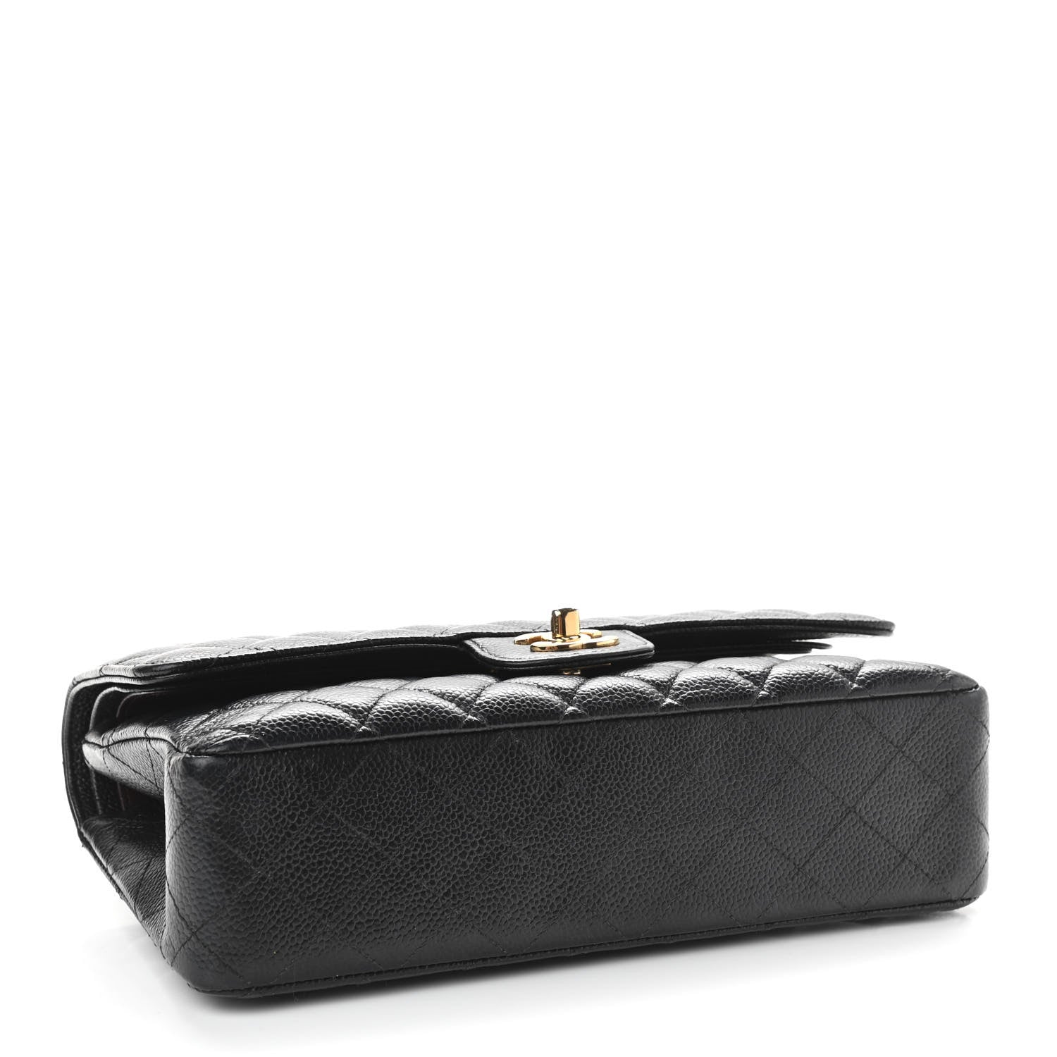 Chanel Caviar Quilted Medium Double Flap Black 4 of 10