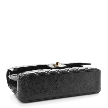 Chanel Caviar Quilted Medium Double Flap Black 4 of 10