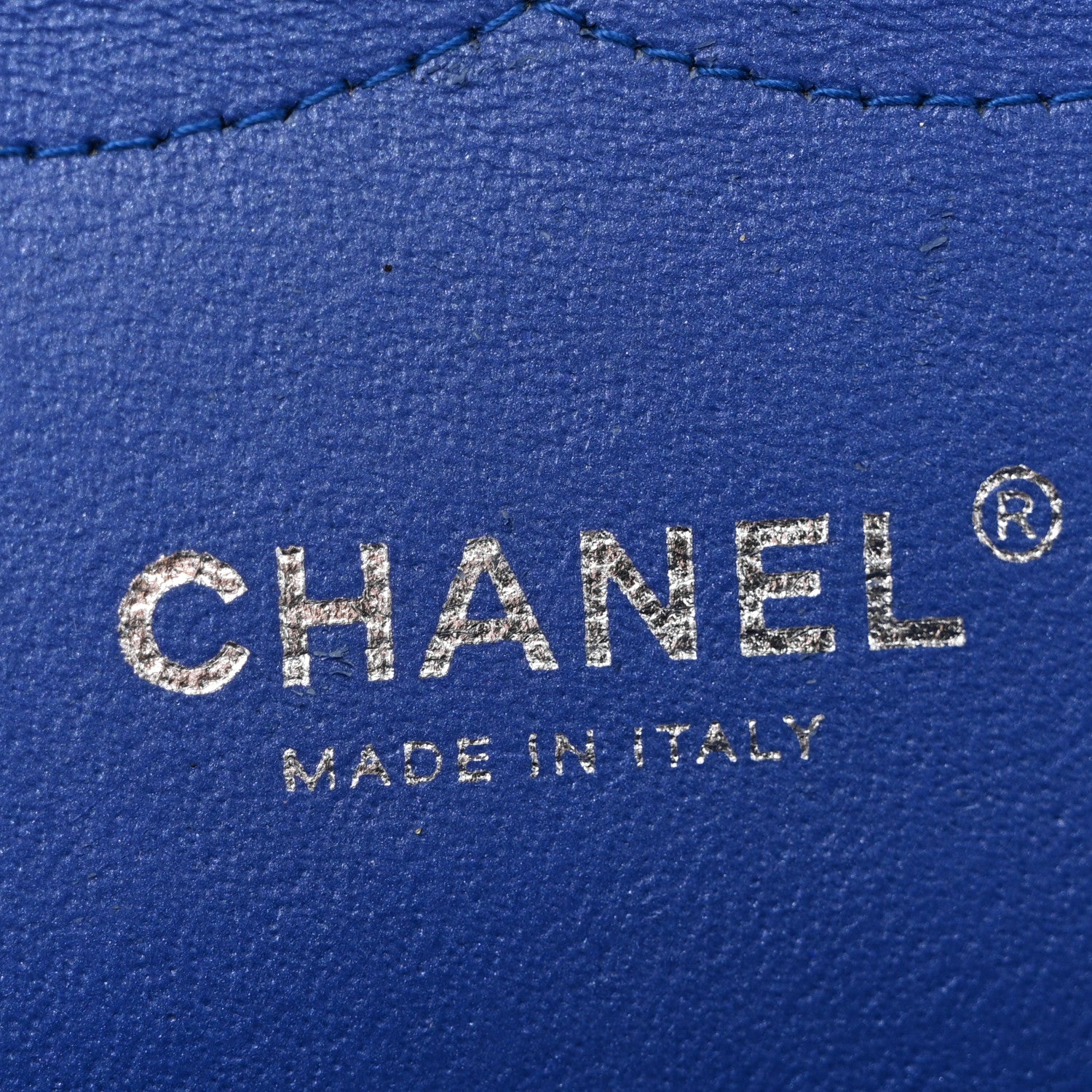 Chanel Patent Quilted Jumbo Double Flap Blue 6 of 20