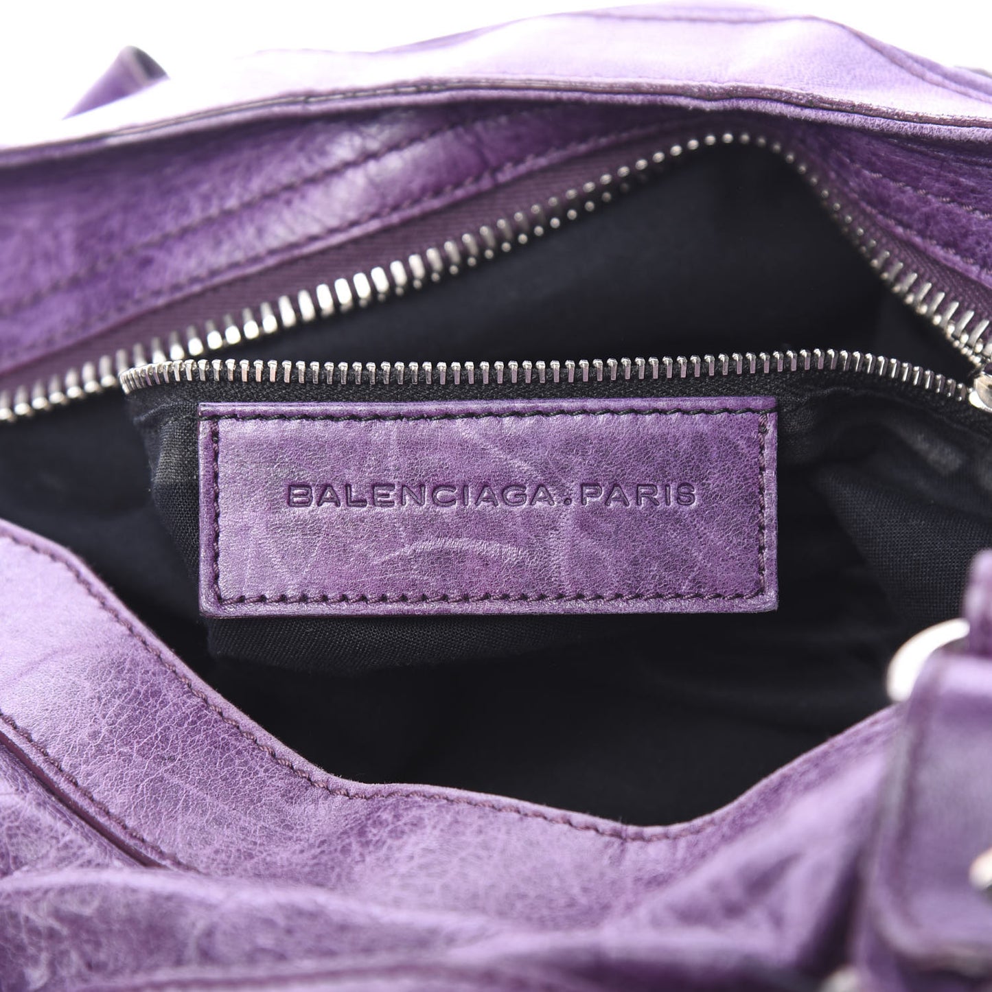 Agneau Giant 21 Silver Hardware City Raisin