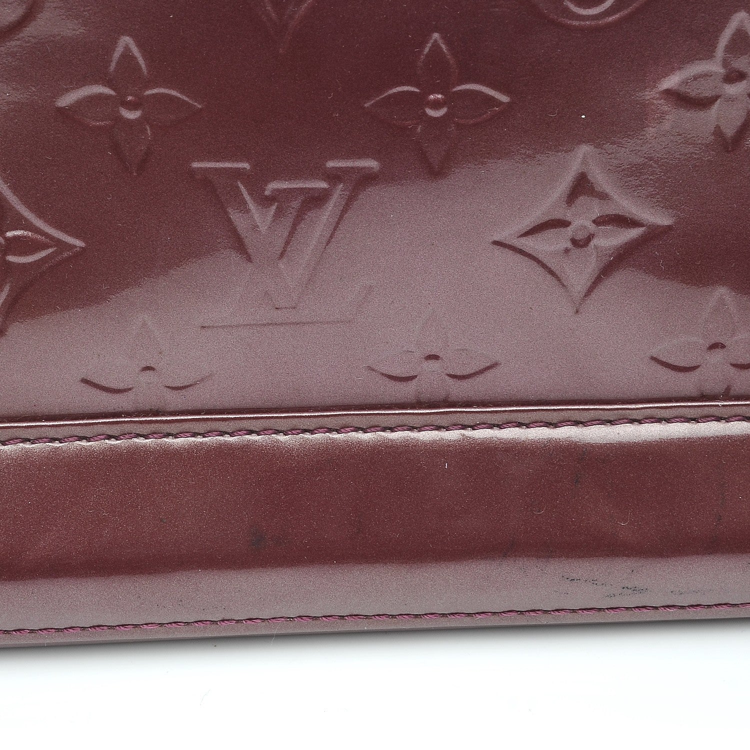 Louis Vuitton Vernis Alma GM Violet 8 of 9