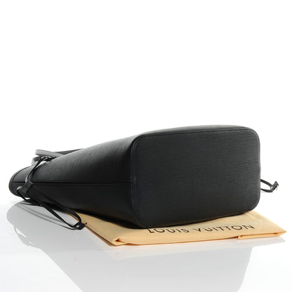 Louis Vuitton Epi Neverfull MM Black 4 of 9