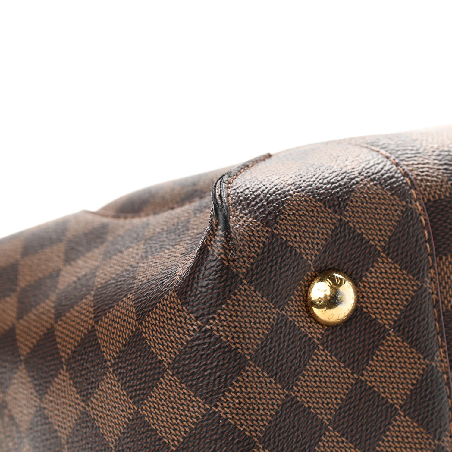 Louis Vuitton Damier Ebene Caissa Hobo Cherry 5 of 25