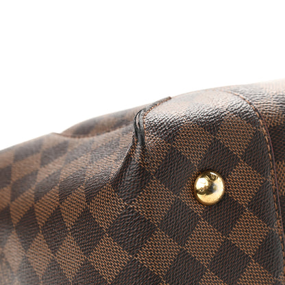 Louis Vuitton Damier Ebene Caissa Hobo Cherry 5 of 25