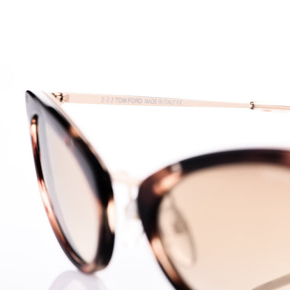 Tom Ford Grace Cat Eye Sunglasses TF349 Havana 6 of 7