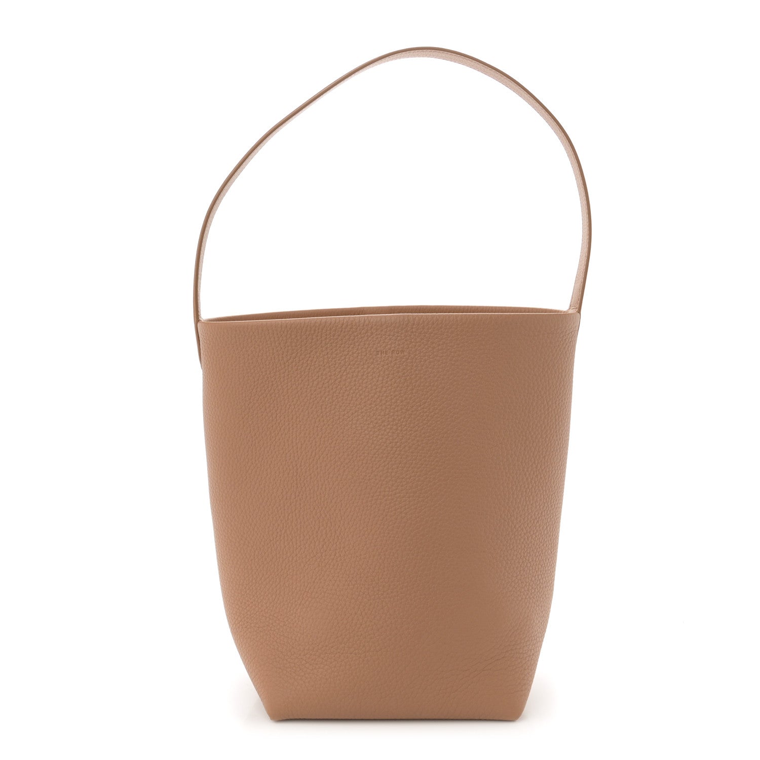 The Row Grained Calfskin Medium N/S Park Tote Cinnamon 1 of 11