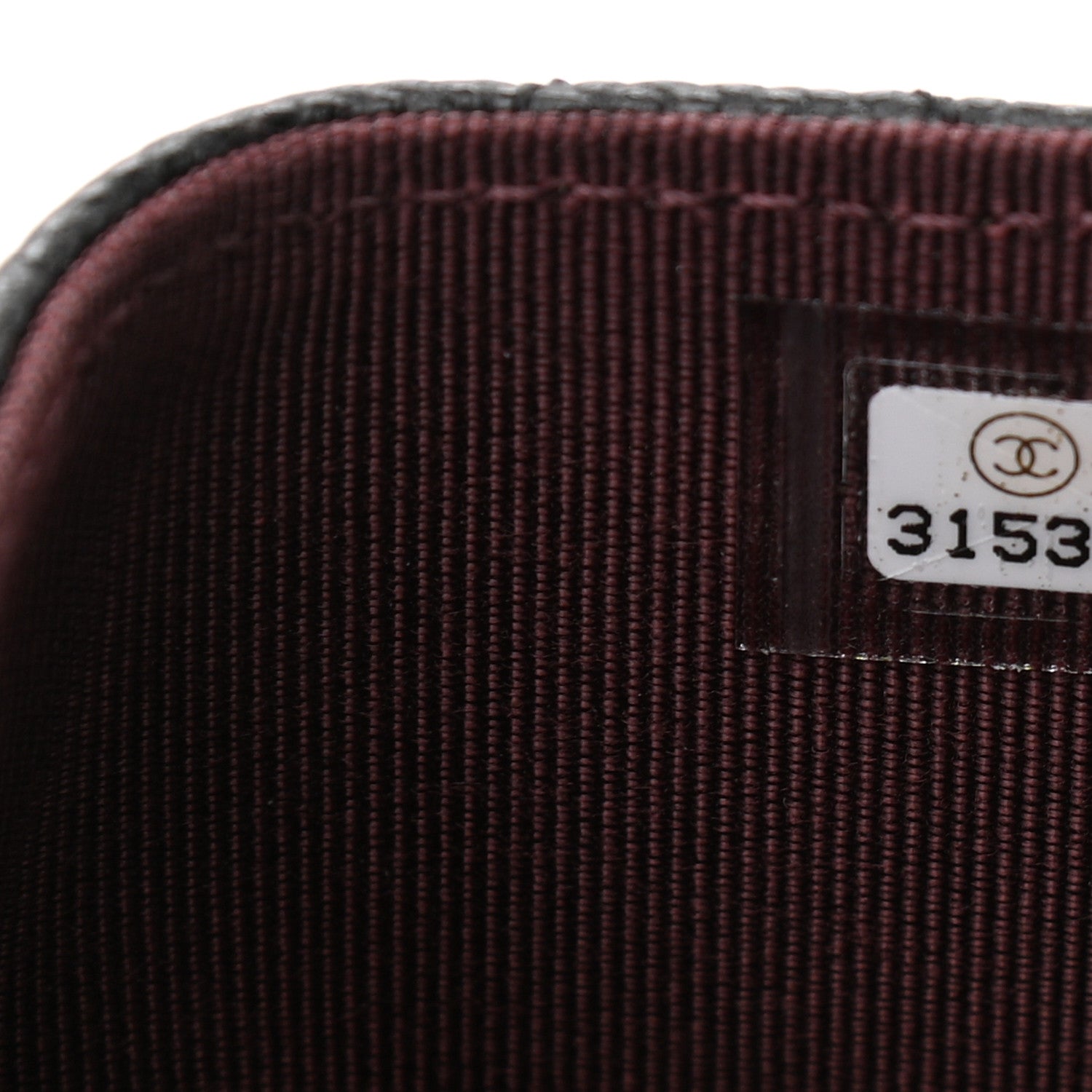 Chanel Caviar Quilted Flap Card Holder Black 8 of 9