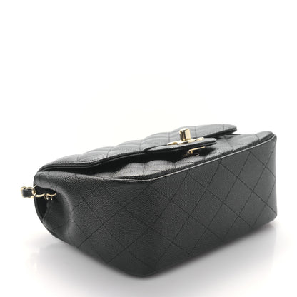 Chanel Caviar Quilted Mini Square Flap Black 4 of 9
