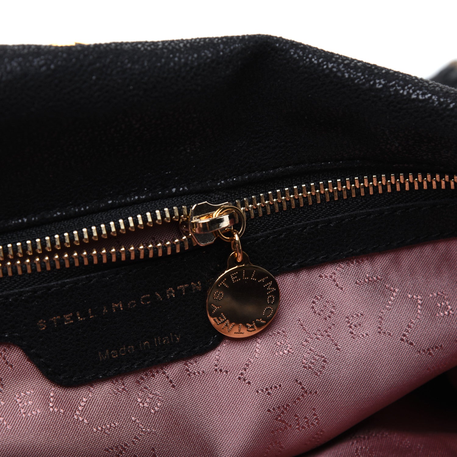 Stella McCartney Shaggy Deer Falabella Fold Over Tote Black 10 of 14