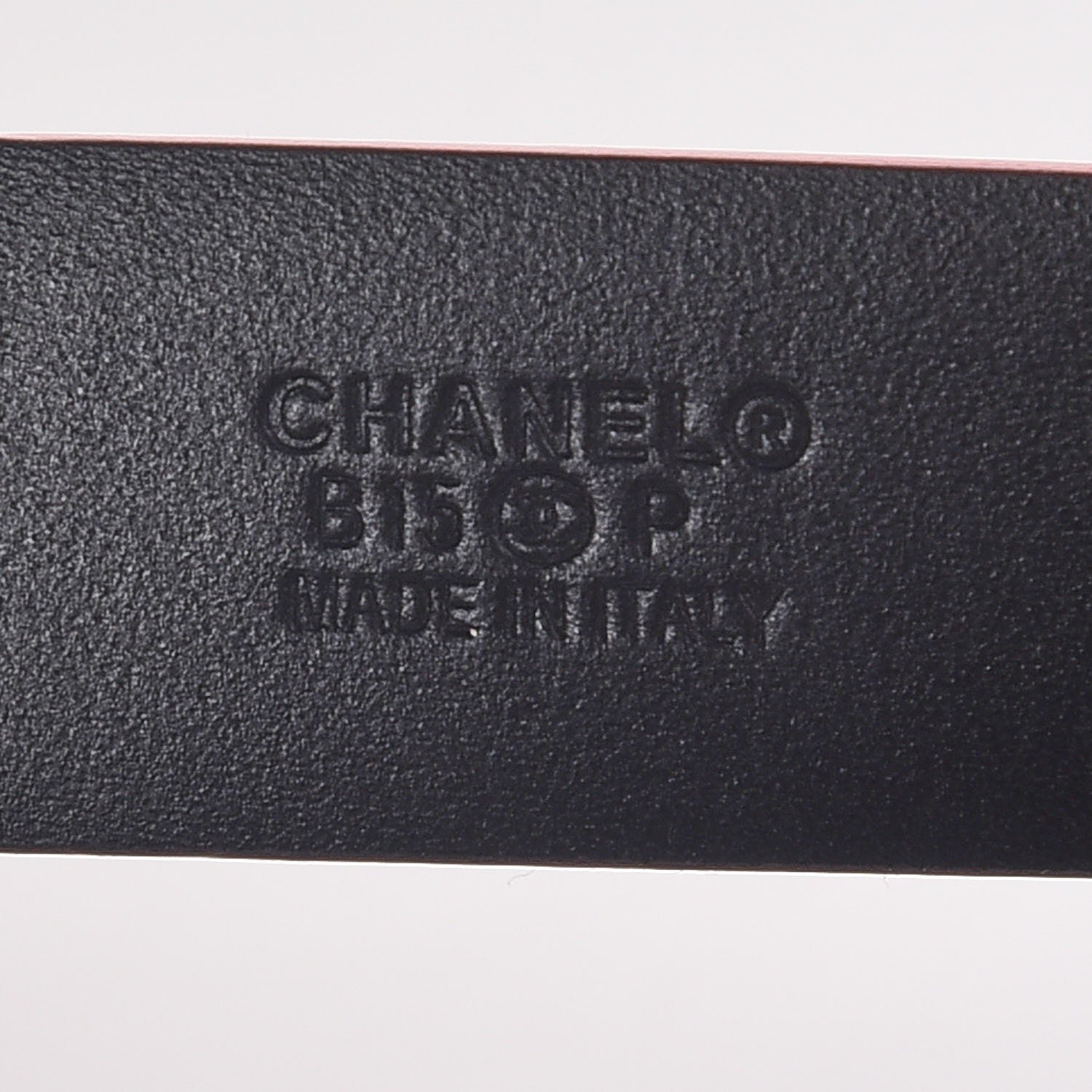 Chanel Patent CC Logo Skinny Belt 85 34 Pink 4 of 8