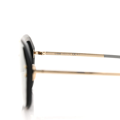 Fendi FF Fabulous Shield Sunglasses FF M0039/G/S Black 5 of 7