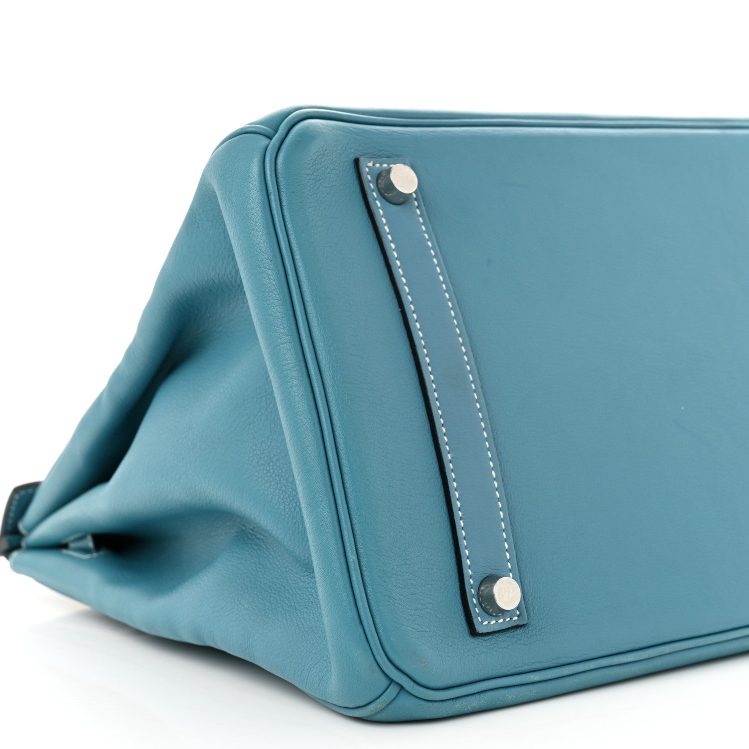 Hermes Swift Birkin 35 Bleu Jean 9 of 16