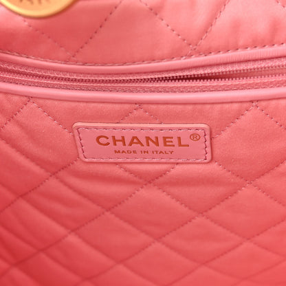 Chanel Shiny Calfskin Quilted Chanel 22 Pink 7 of 11