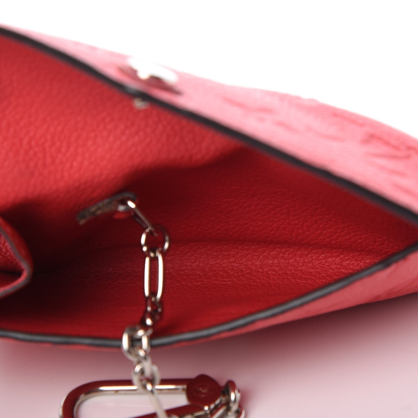 Empreinte Key Pouch Poppy