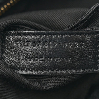 Saint Laurent Padded Lambskin Le 5 A 7 Hobo Black 7 of 11