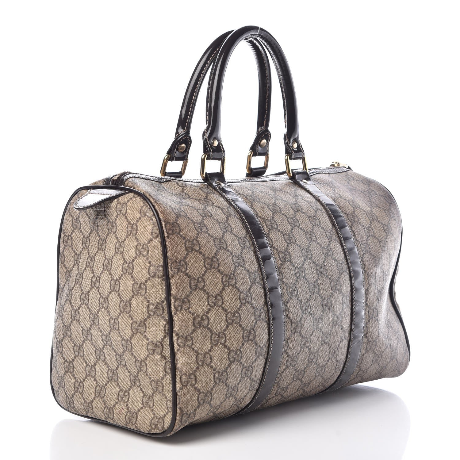Gucci GG Plus Monogram Medium Joy Boston Dark Brown 3 of 12