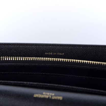 Saint Laurent Grain De Poudre Mini Uptown Crossbody Bag Black 10 of 13